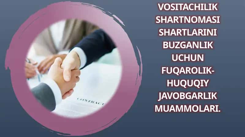 Vositachilik shartnomasi