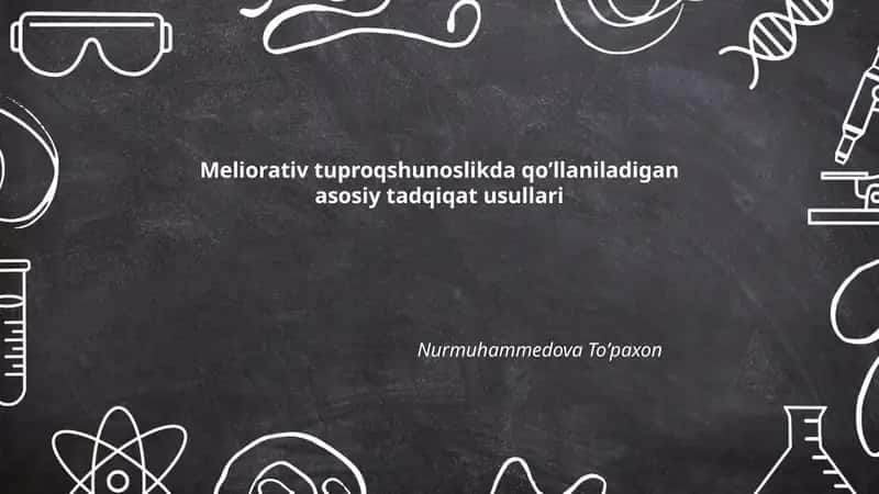 Geomorfologik va landshaft tadqiqot usullari