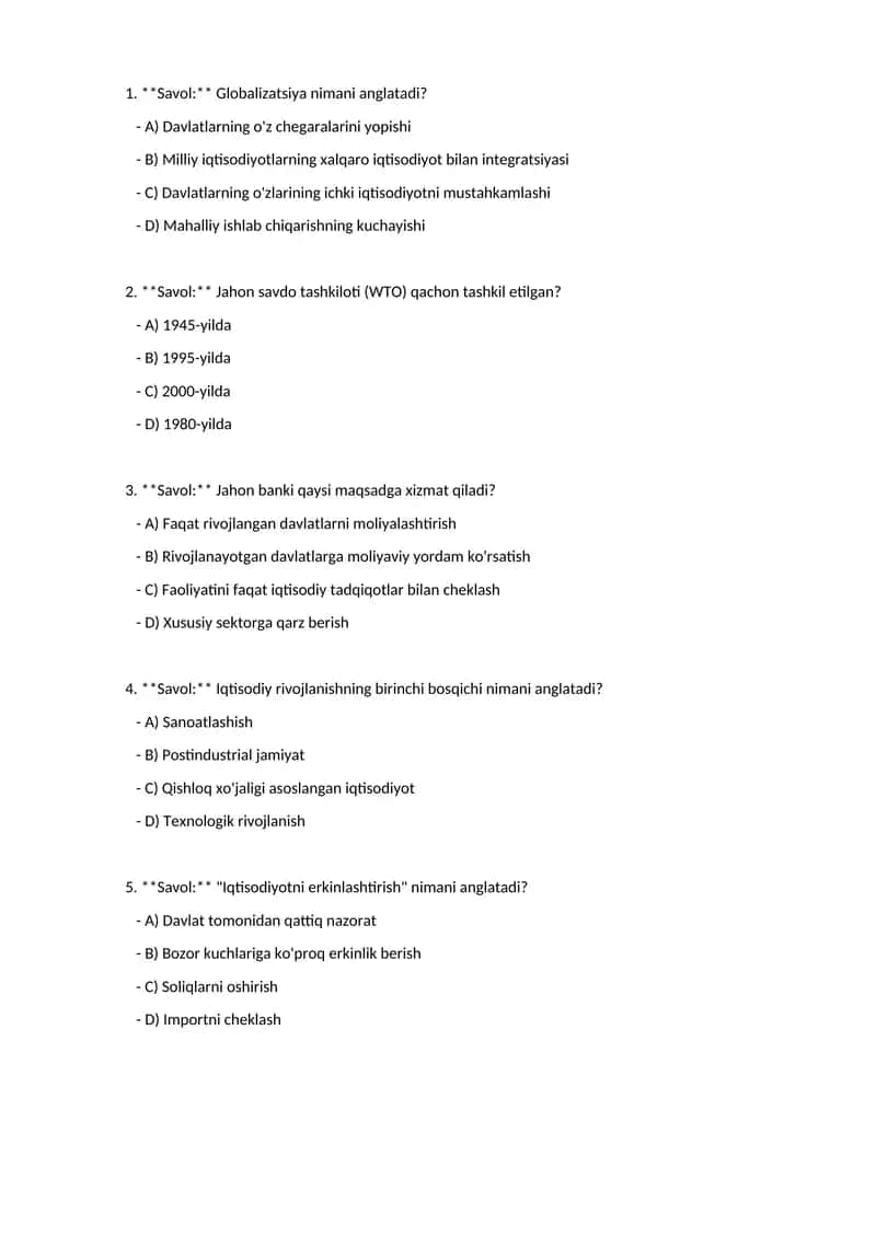 Globalizatsiya