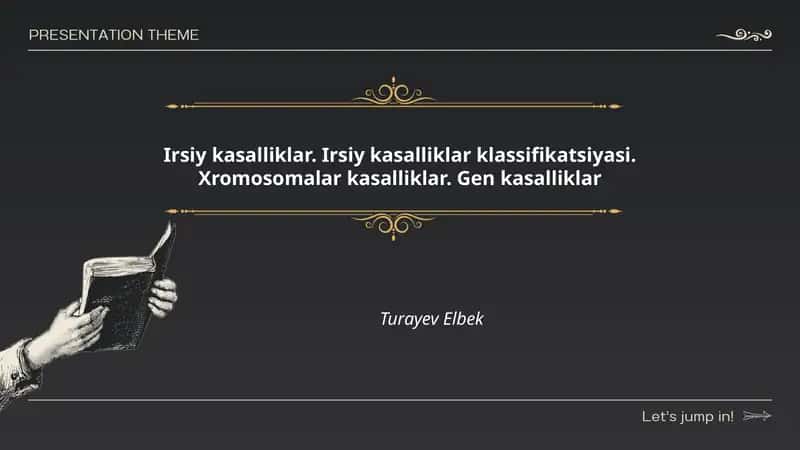 Irsiy kasalliklar