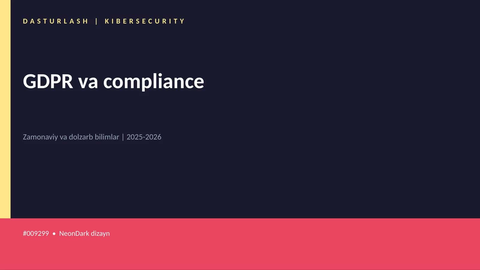 GDPR va compliance