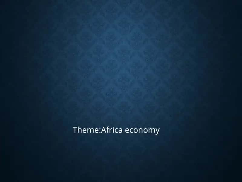 Africa Economy