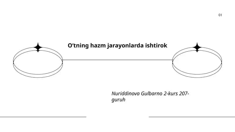Oʻtning hazm jarayonlarda ishtirok