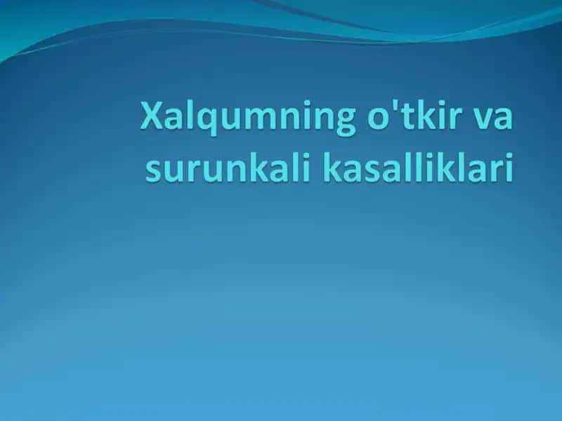 Xalqum qismlari
