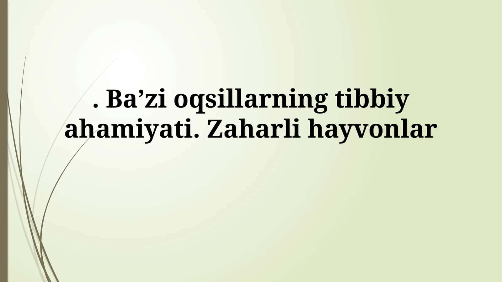 Gemolitik Toksinlar