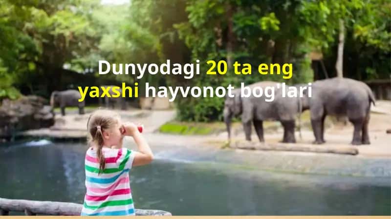Dunyodagi 20 ta eng yaxshi hayvonot bog'lari