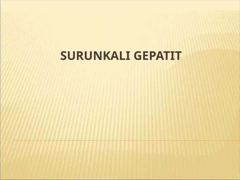 SURUNKALIGEPATIT