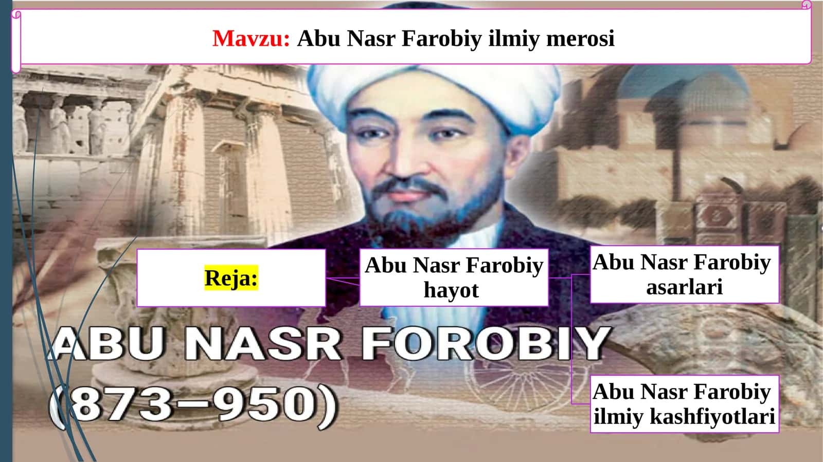 Abu Nasr Farobiy ilmiy merosi