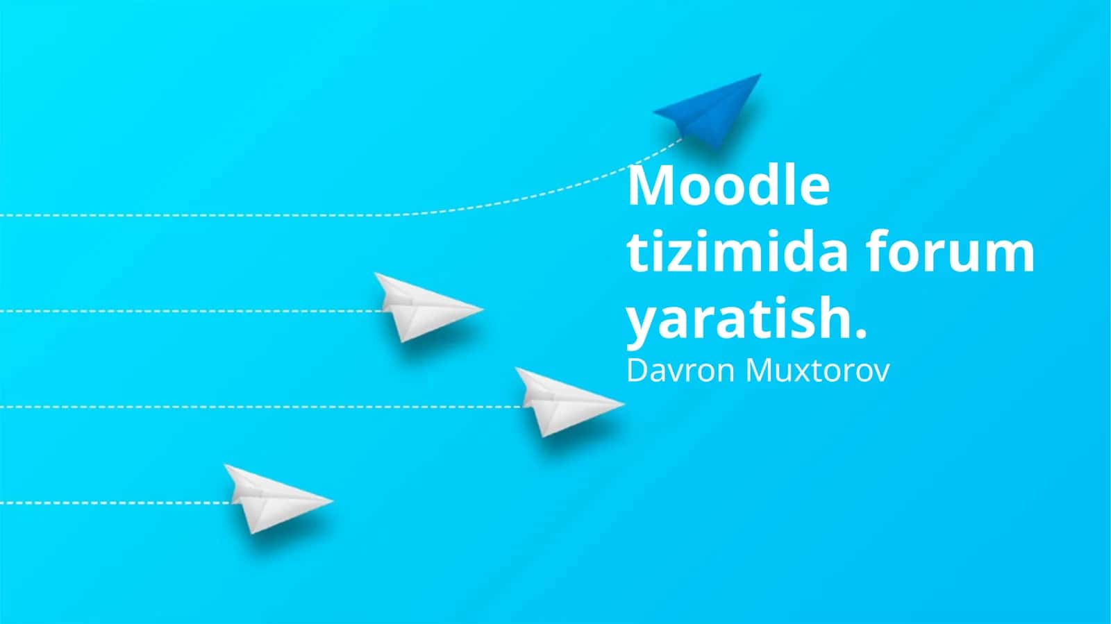 Moodle forumlari