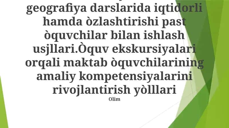 Haqiqiy Dunyo Aloqalari
