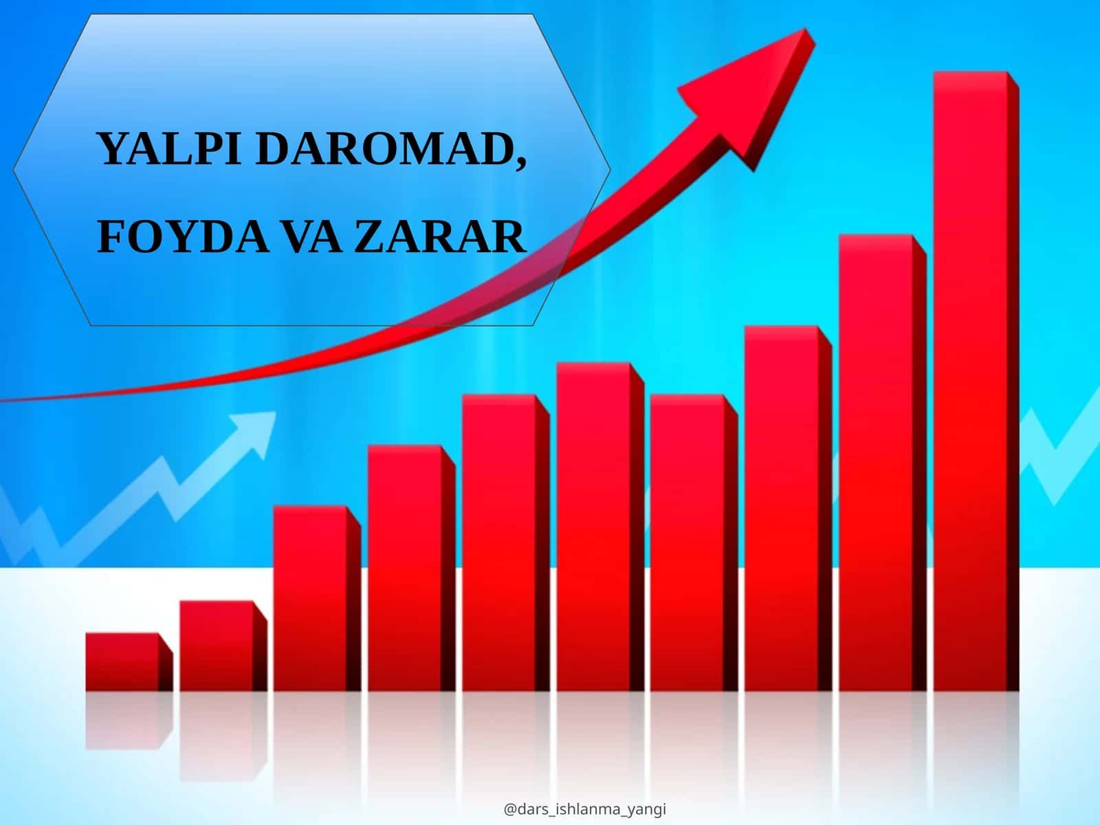 YALPI DAROMAD, FOYDA VA ZARAR
