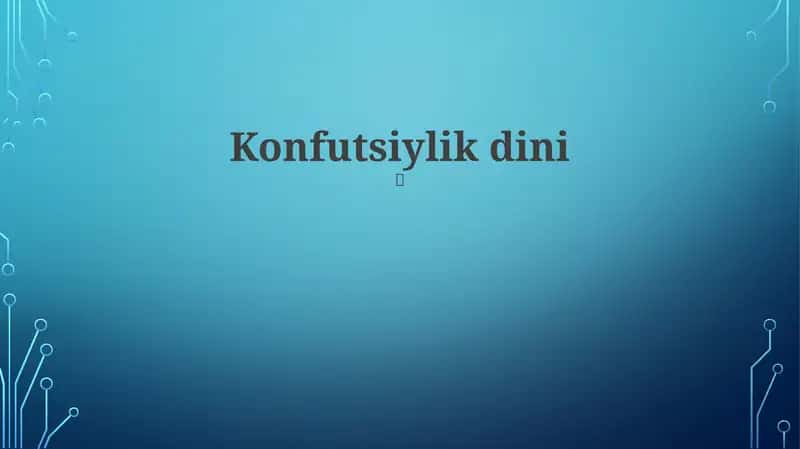 Konfutsiylik dini