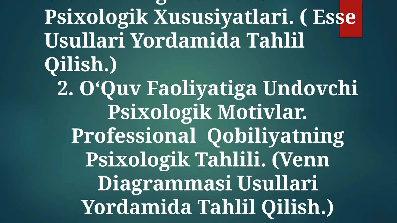 O‘Zbekiston Respublikasida Ta’Lim Tizimidagi Islohotlar