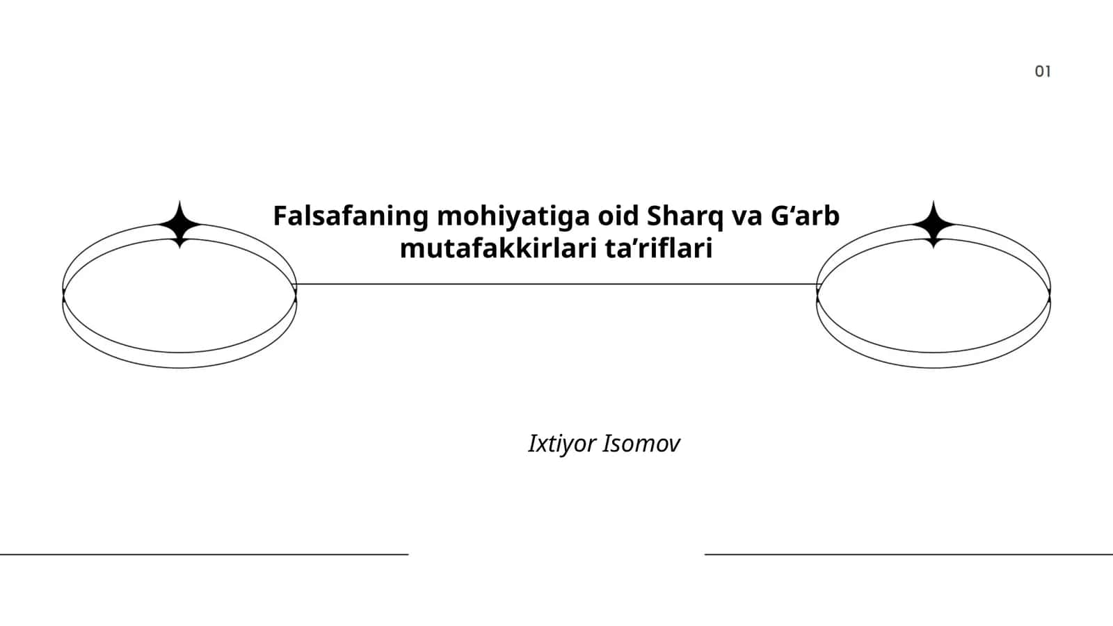 Falsafaning mohiyatiga oid Sharq va G‘arb mutafakkirlari ta’riflari