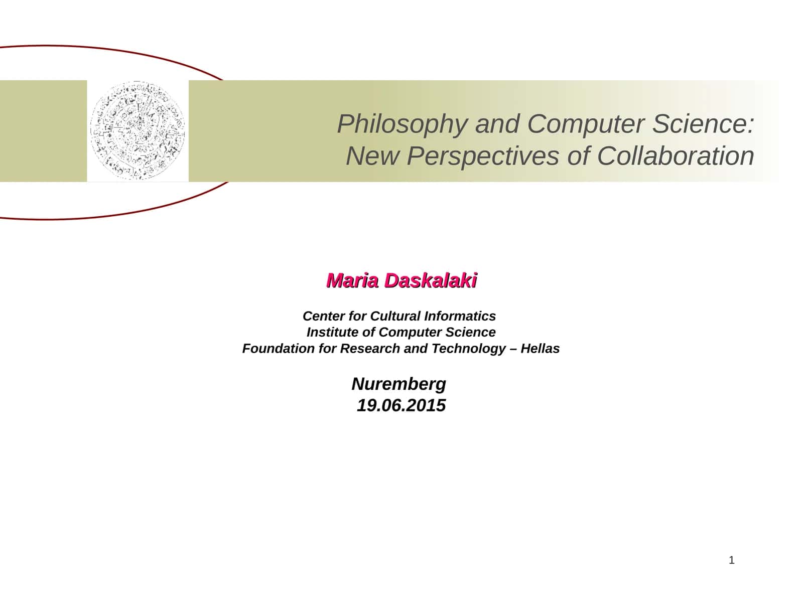 Philosophy and Computer Science: New Perspectives of Collaboration
