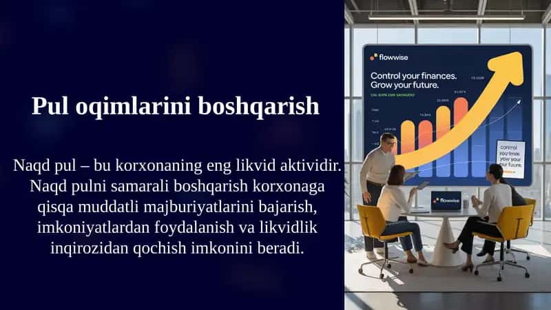 Naqd pul oqimlarini boshqarish