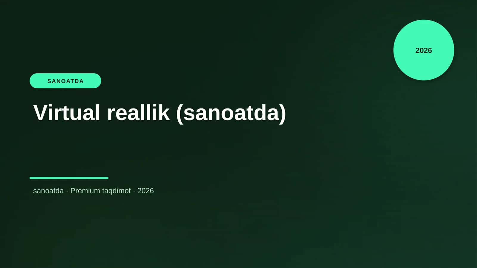 Virtual reallik (sanoatda)