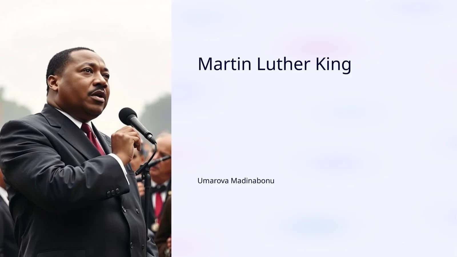 Martin Luther King