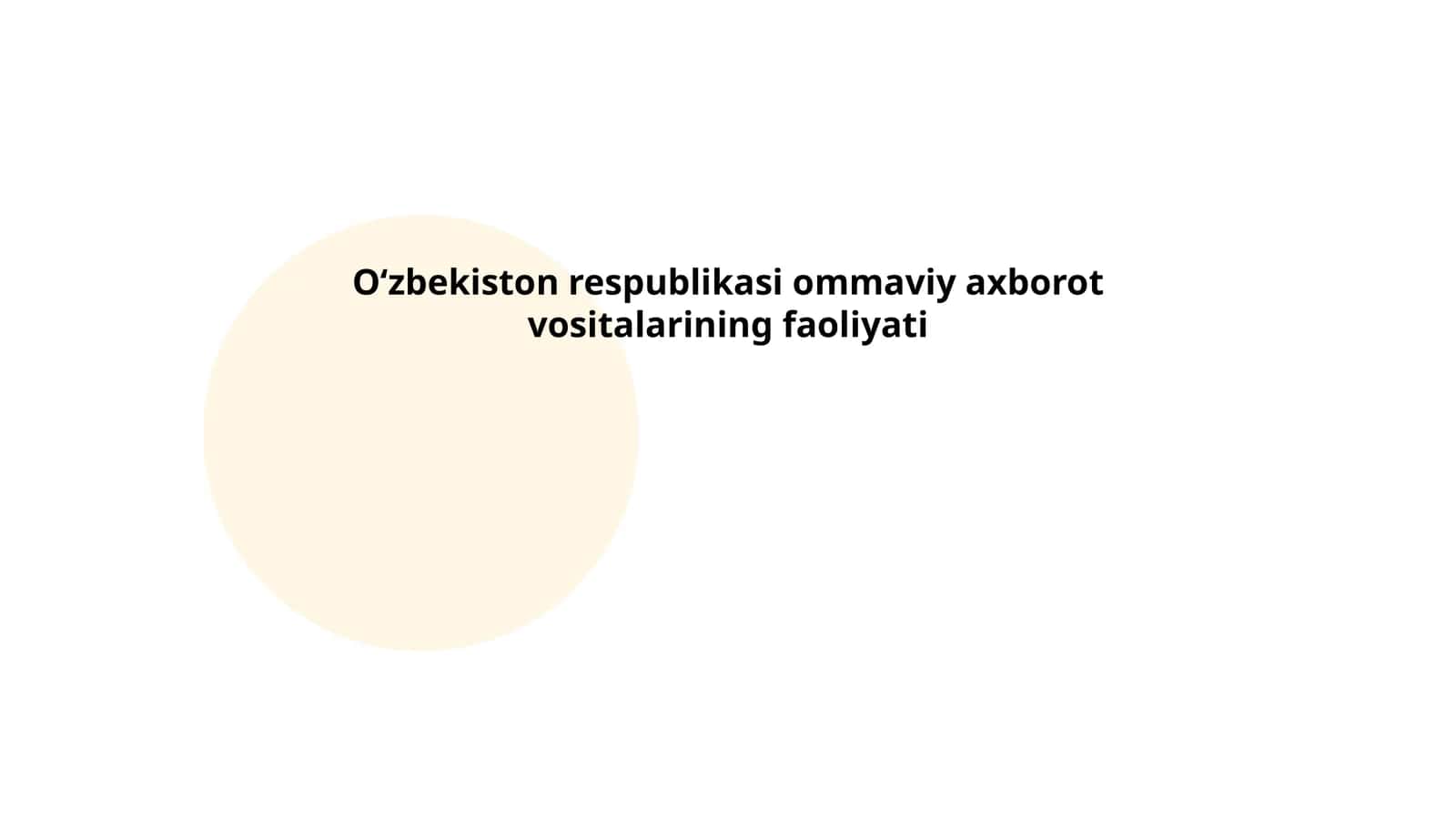 Ommaviy axborot vositalarining taraqqiyoti
