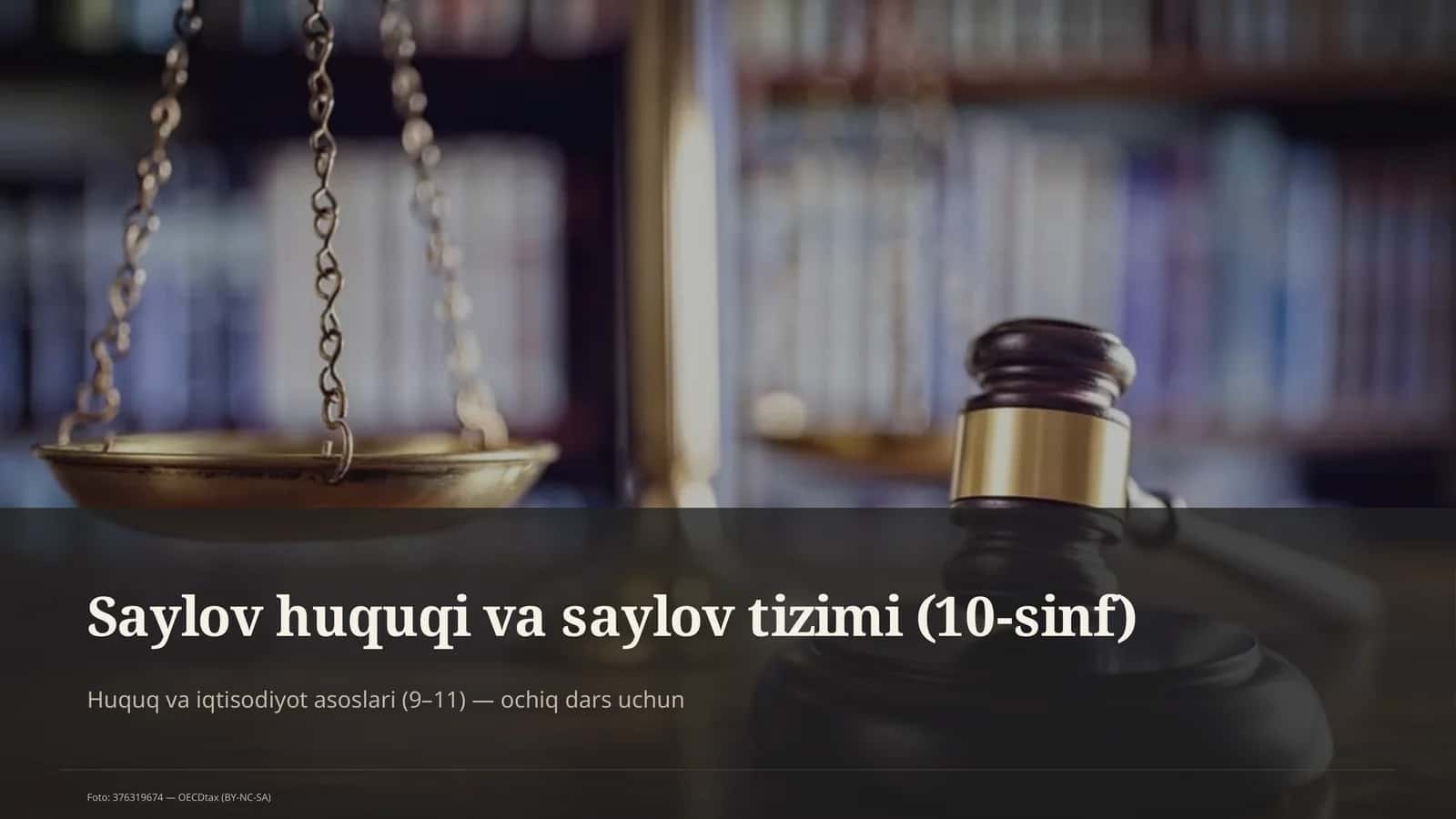 Huquq va iqtisodiyot asoslari (9–11)