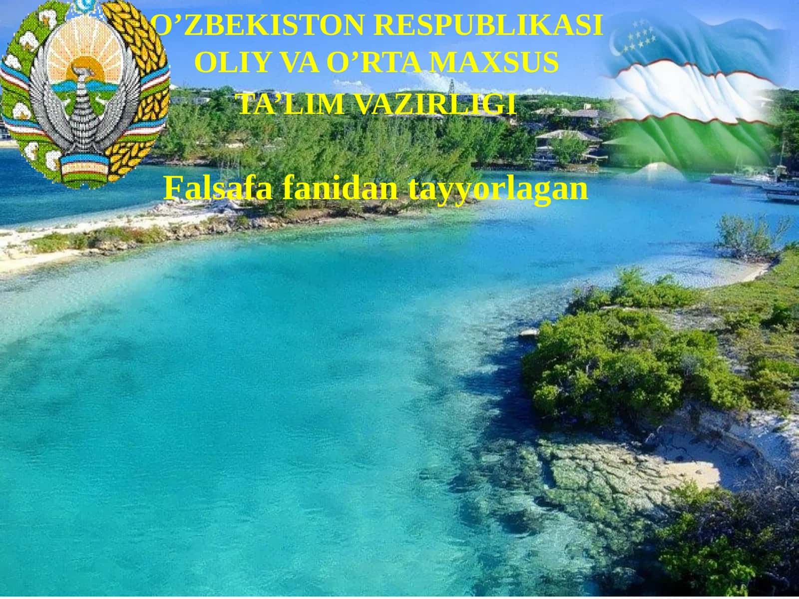 Falsafiy tafakkur bosqichlari: Sharq va Gʻarb falsafasi. Ahmad Yassaviy ‘’Hikmat’’lari