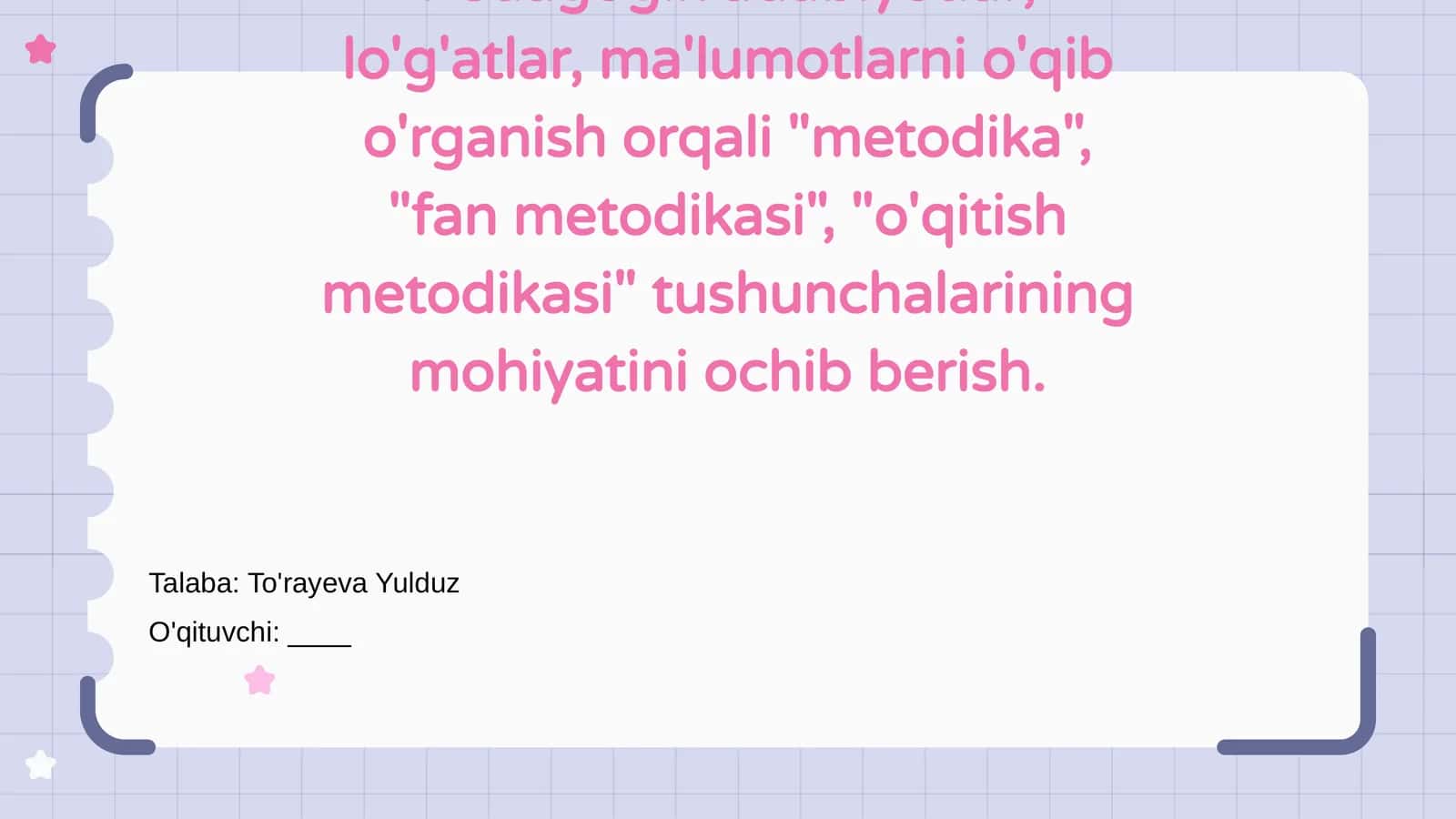 Pedagogik adabiyotlar va ularning roli