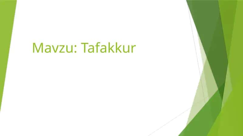Tafakkur