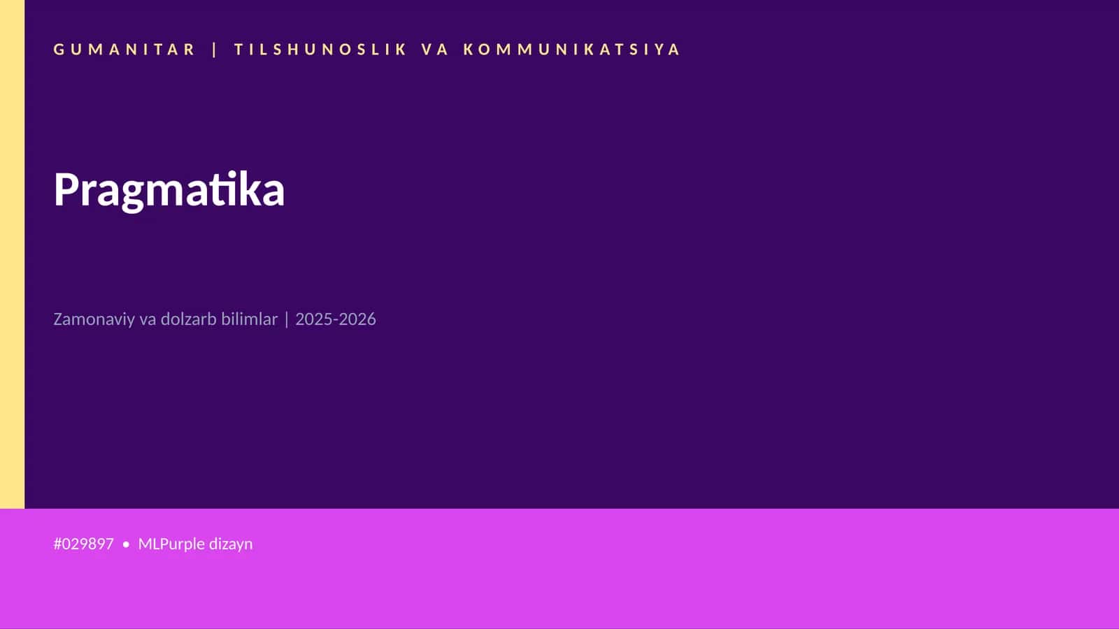 Pragmatika