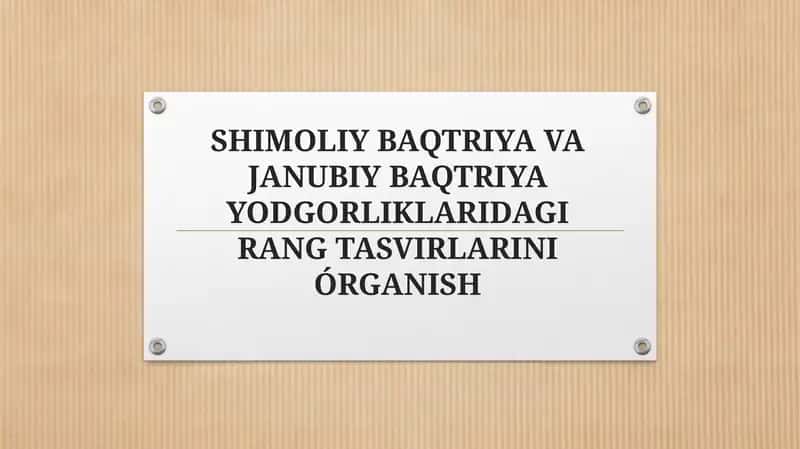 Rang Tasvirlari