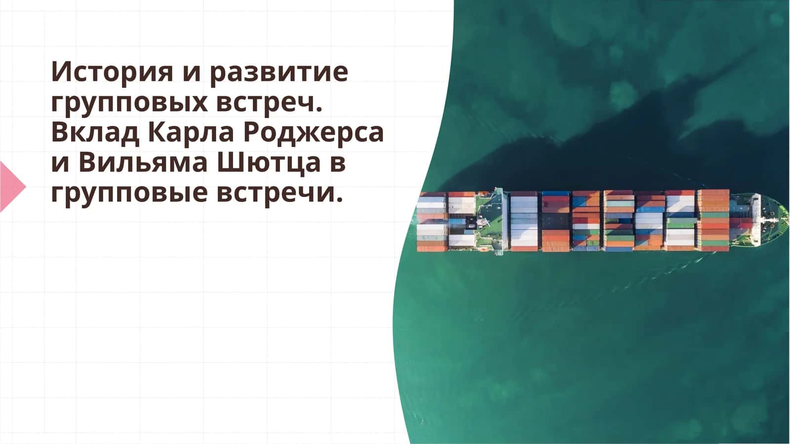 История и развитие групповых встреч. Вклад Карла Роджерса и Вильяма Шютца в групповые встречи.