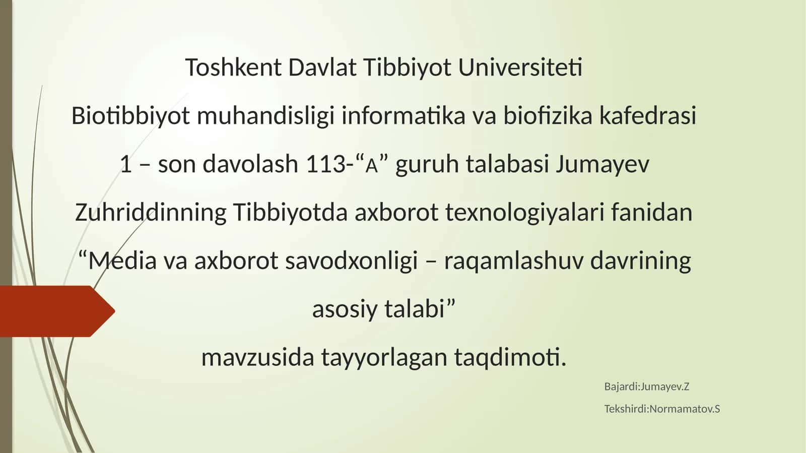 Media va axborot savodxonligi – raqamlashuv davrining asosiy talabi