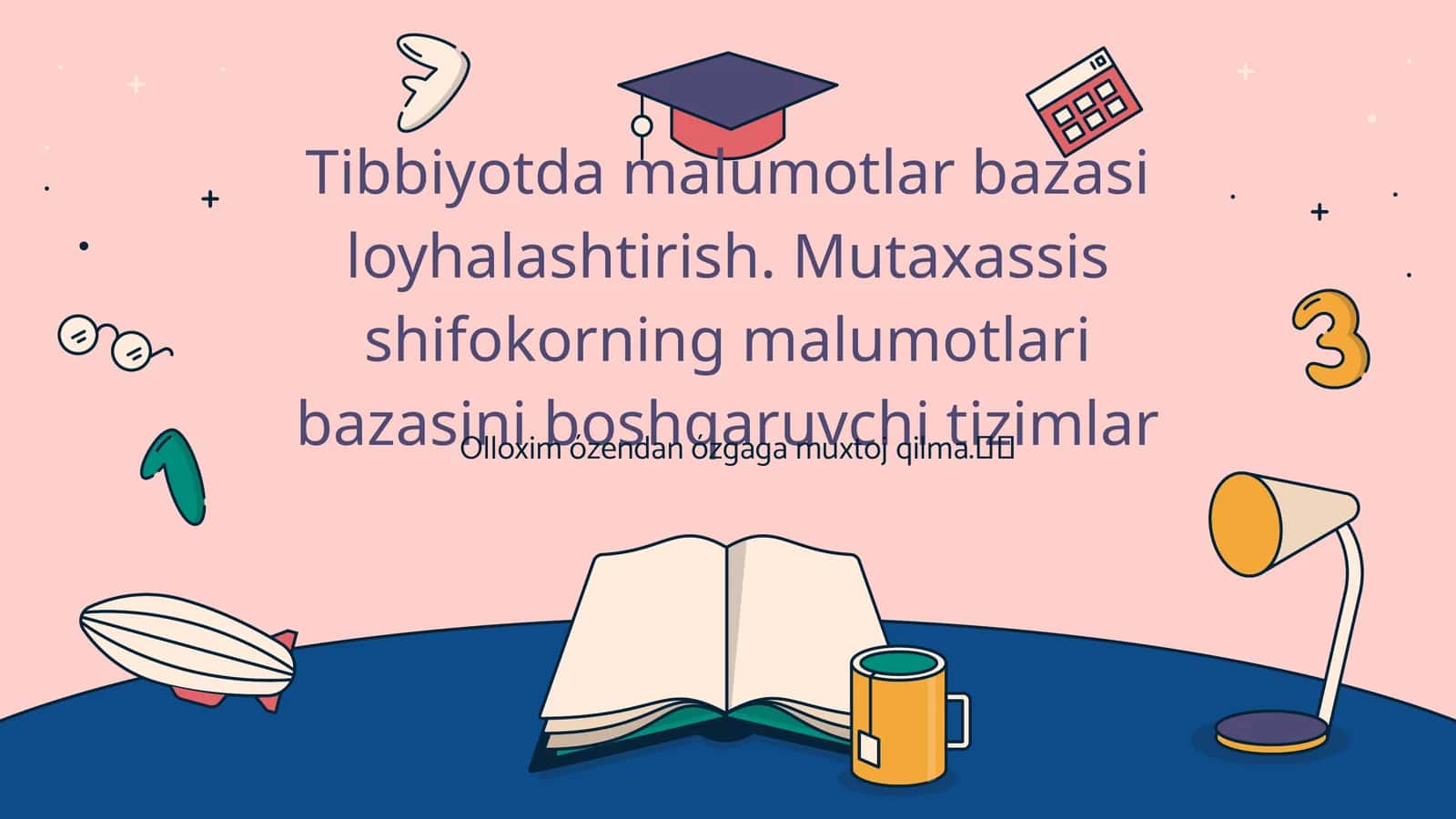 Tibbiyotda ma'lumotlar bazasi