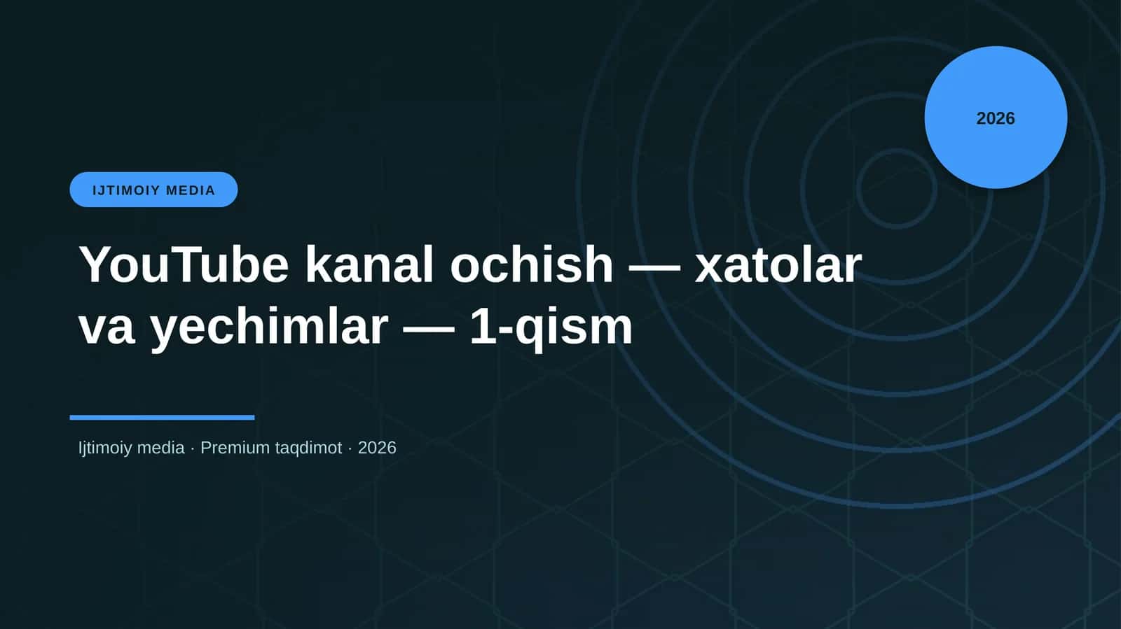 IJTIMOIY MEDIA