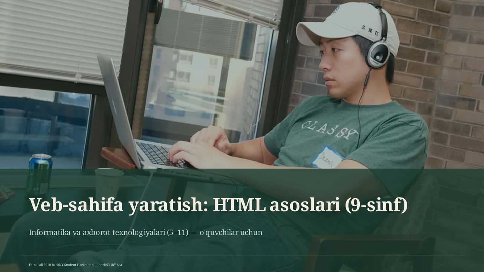 HTML asoslari (9-sinf)