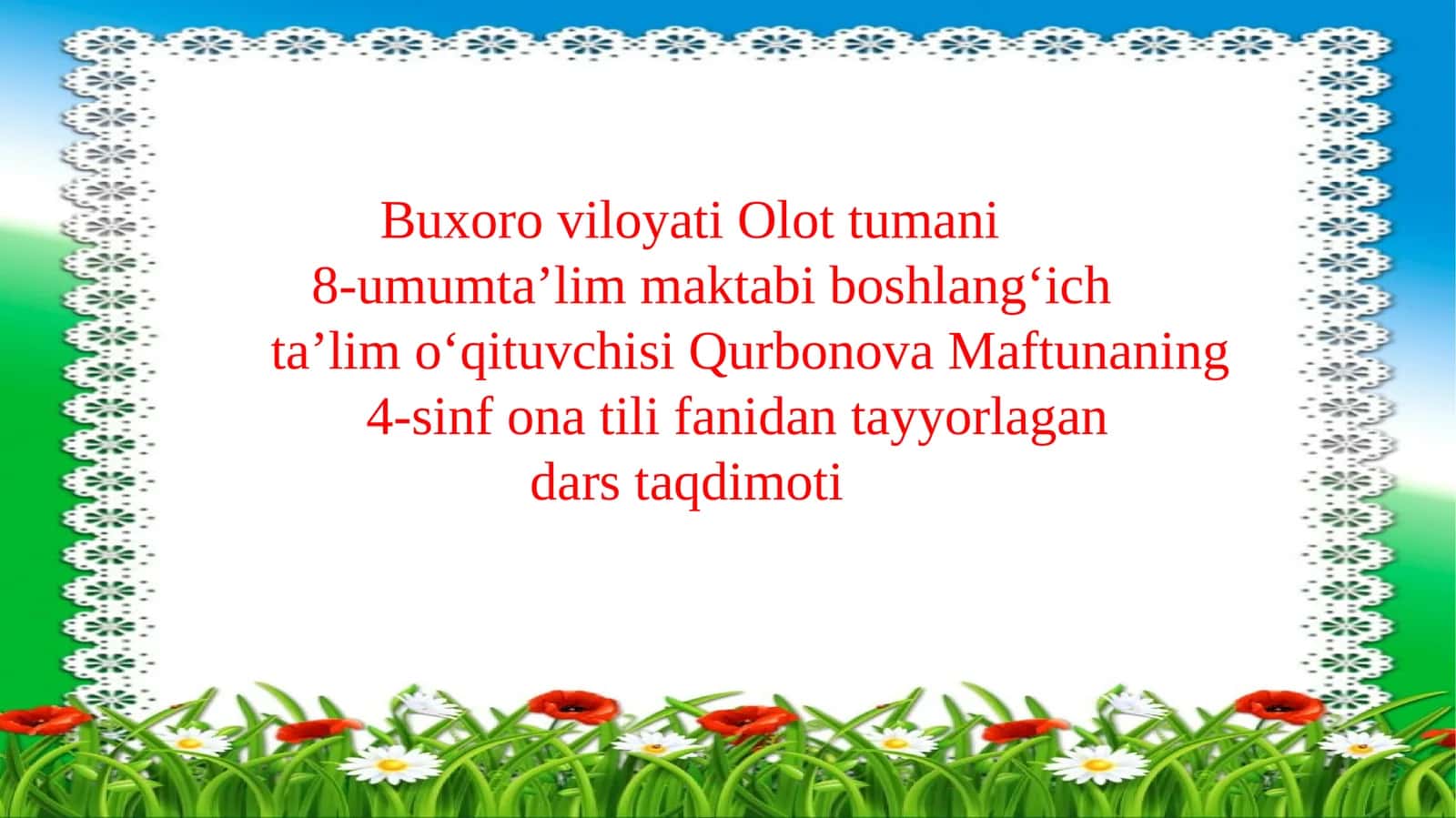 Olma va paxta so‘zlarini o‘rganish