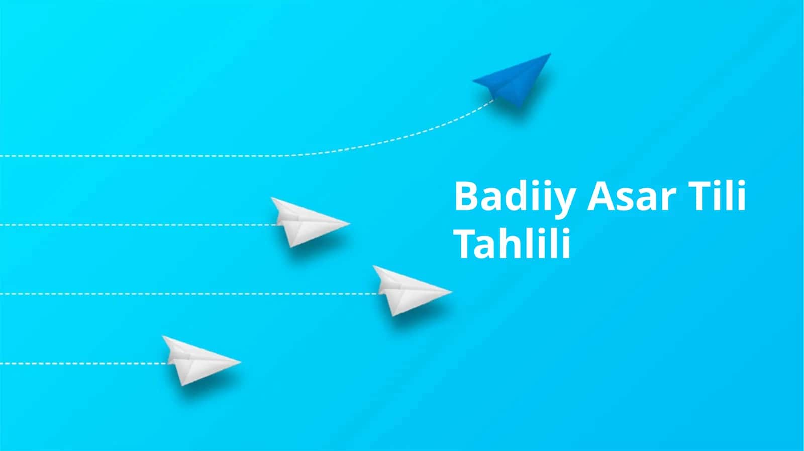 Badiiy Asar Tili Tahlili