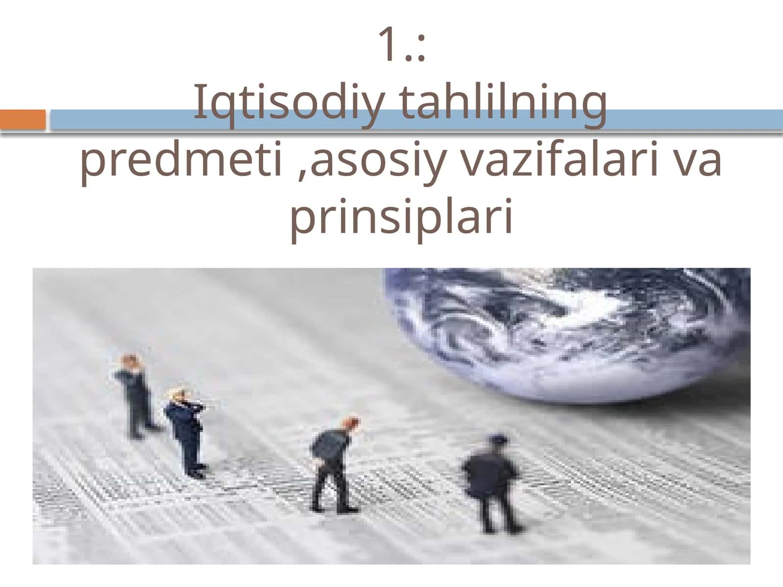 Iqtisodiy tahlilning predmeti,asosiy vazifalari va prinsiplari