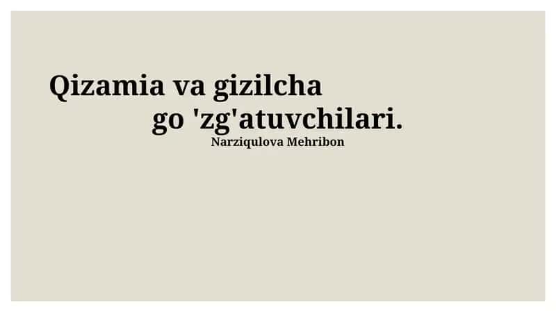 Qizamiq va qizilcha