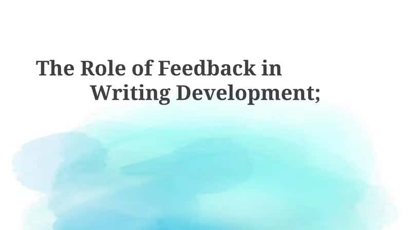 Understanding Feedback: Definition and Types