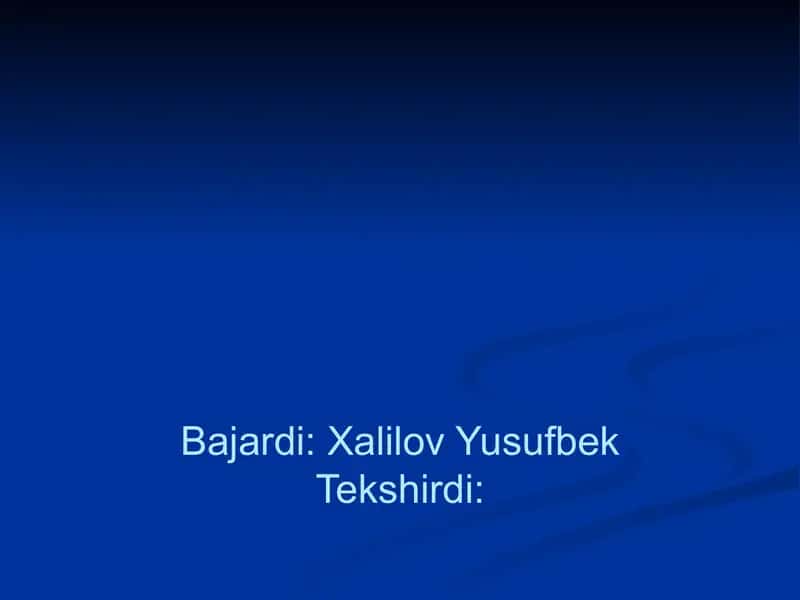 Taklifnazariyasi