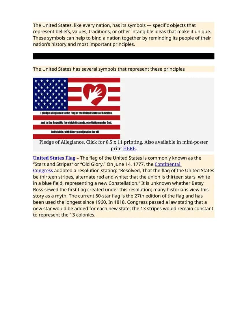 Pledge of Allegiance