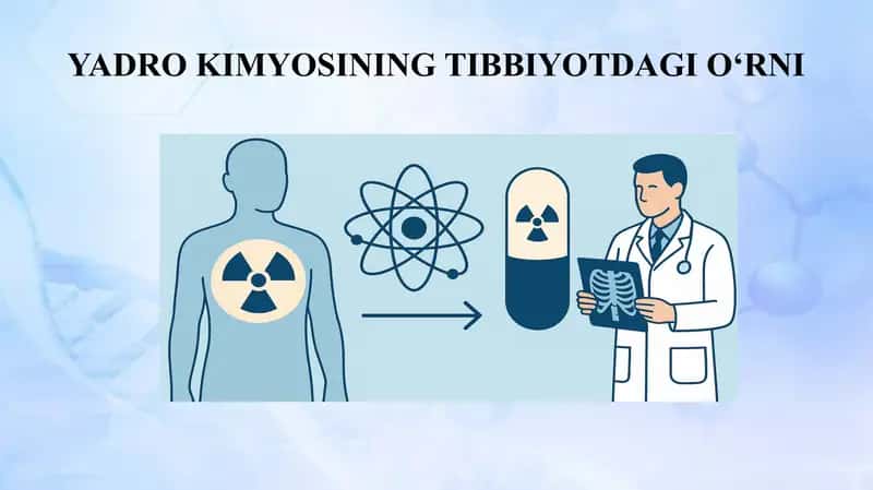 YADRO KIMYOSINING TIBBIYOTDAGI O‘RNI