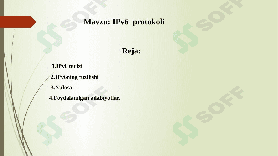 IPv6  protokoli