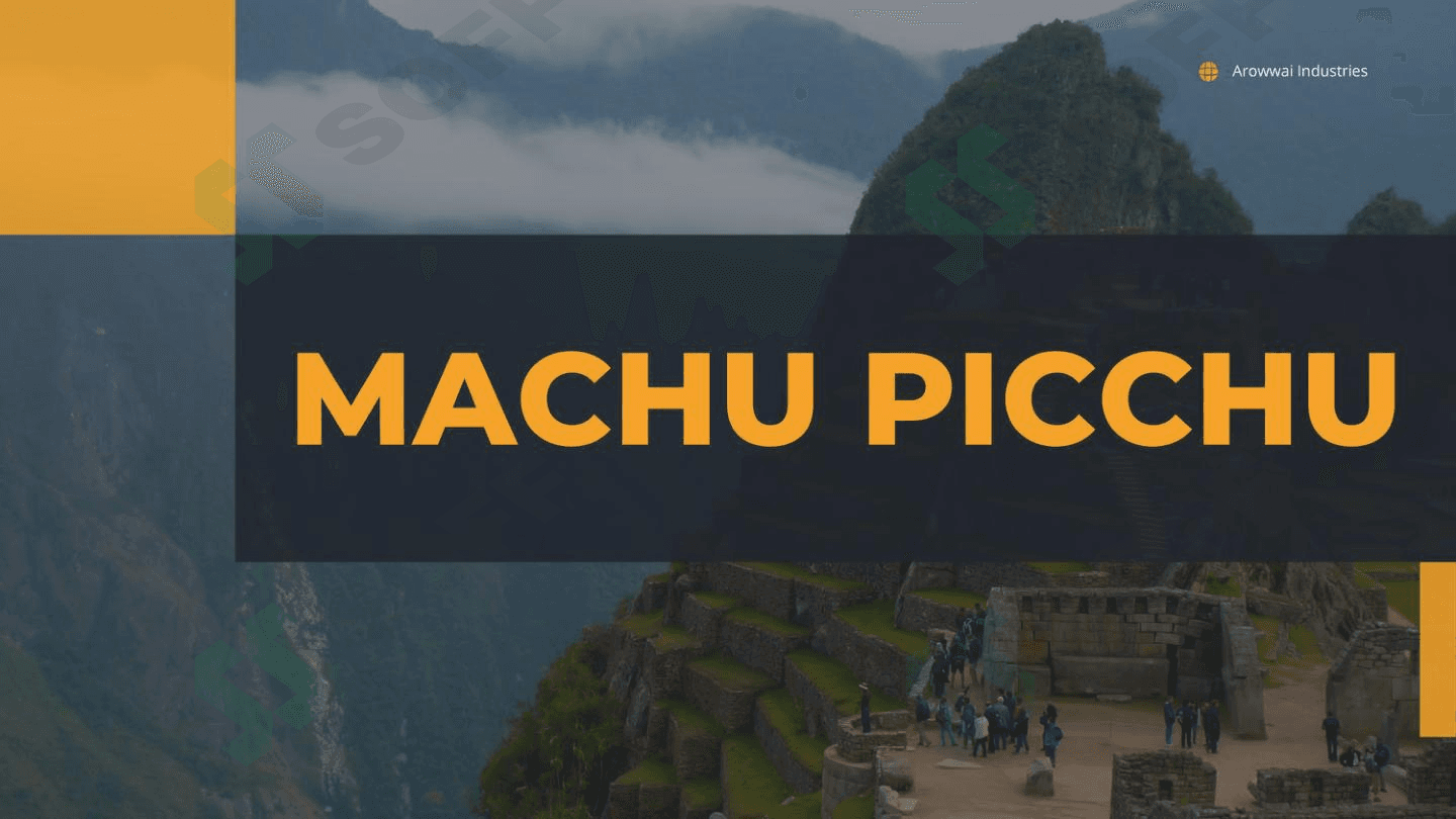 Machu Picchu turizimi haqida