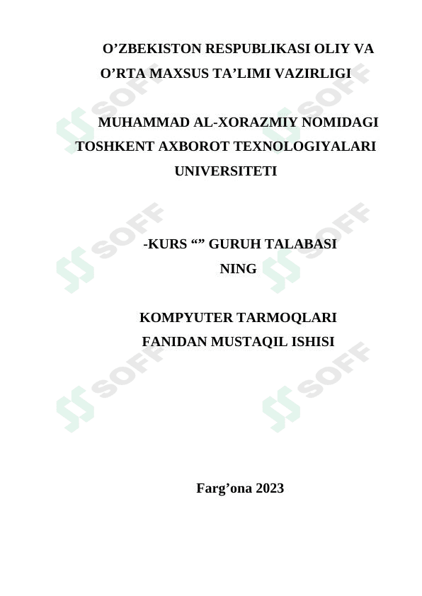 Kompyuter tarmoqlari