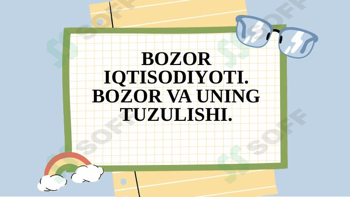 Bozor iqtisodiyoti