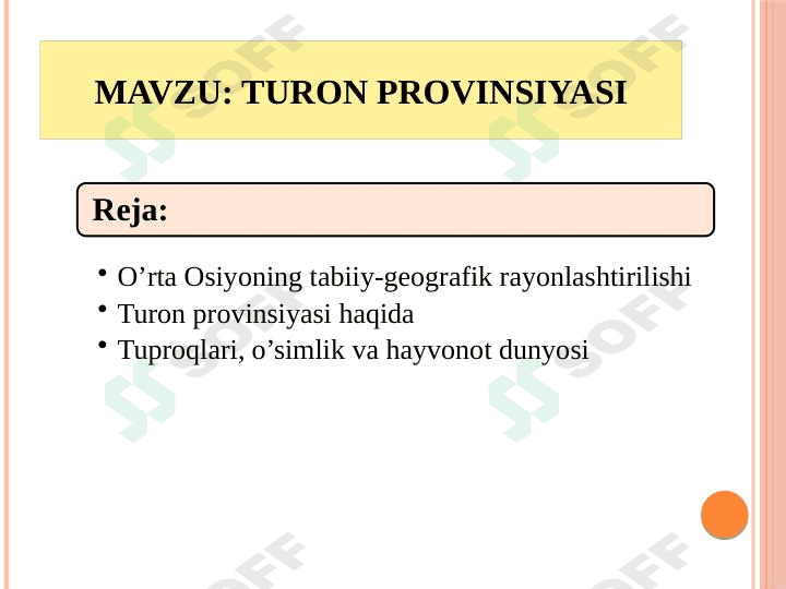 Turon provinsiyasi
