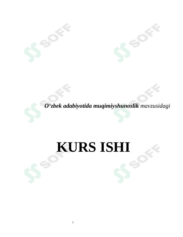 O'zbek adabiyotida muqimiyshunoslik