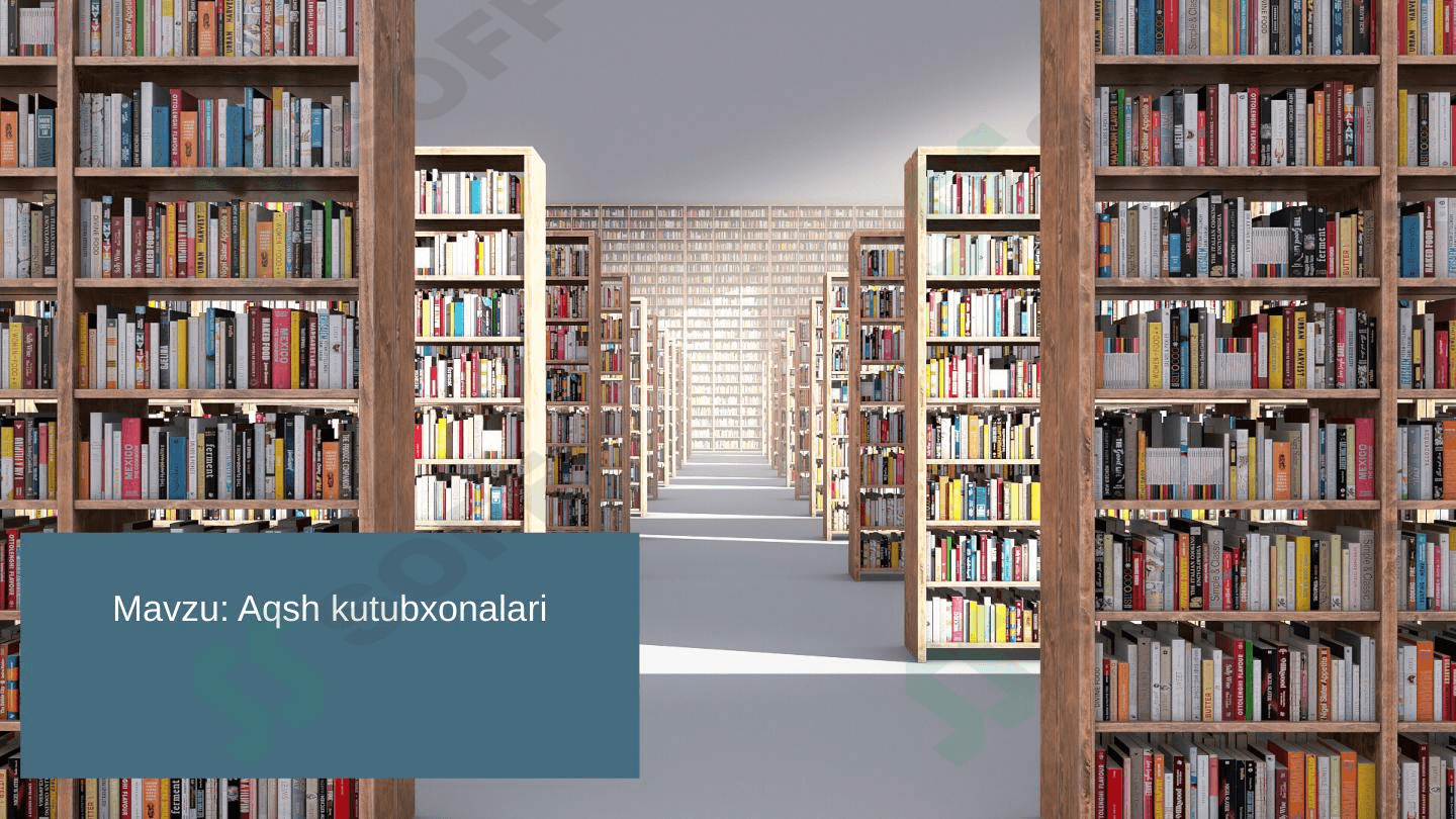 Aqsh kutubhonalari