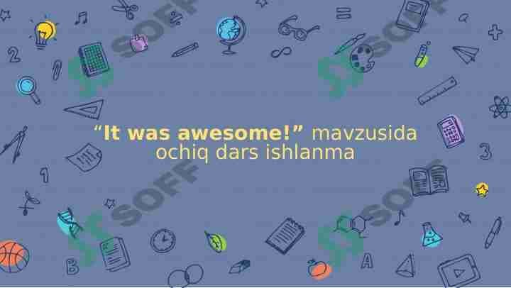 It was awesome
